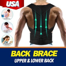 Posture Corrector for Women and Men, Upgraded Back Brace with Enhanced Suppor...