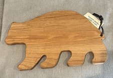 New Bear Shaped Hand Made Cutting Board By Adam Cielinski