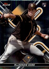 2022 Topps Finest Baseball Card #22 MacKenzie Gore RC