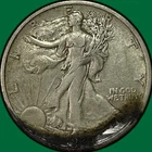 1920-D Walking Liberty Half Dollar Extremely Fine XF Coin #36681