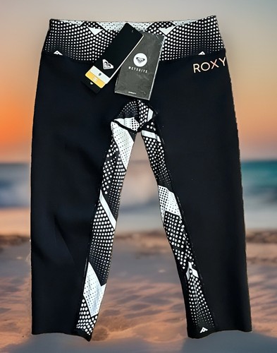 NWT  Roxy Pop Surf Series WOMENS 12 Salt Water Capri Pants Wetsuit FAST SHIPPING