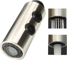 Kitchen Sink Faucet Sprayer Head, 2 Functions Sprayer Attachment