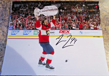 RYAN LOMBERG SIGNED 8x10 MATTE PHOTO FLORIDA PANTHERS (D) CALGARY FLAMES