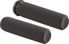 Arlen Ness Fusion Series Knurled Grips Black 1 in. Handlebars Pair