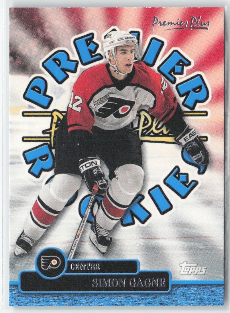 1999-00 Topps Premier Plus Premier Rookies Simon Gagne #PR10