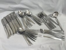 48 Pcs WMF CROMARGAN GERMANY LAUREL STAINLESS STEEL FLATWARE