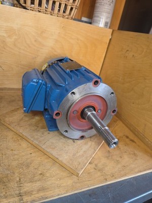WEG 00218ET3E145JM-W22  Pump Motor 2 HP 208-230/460V 3 Phase Dented Fan Shroud