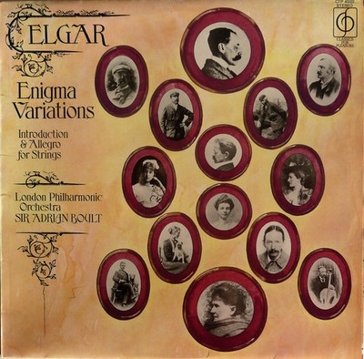Sir Edward Elgar - Enigma Variations / Introduction  Allegro For Str - E1177z