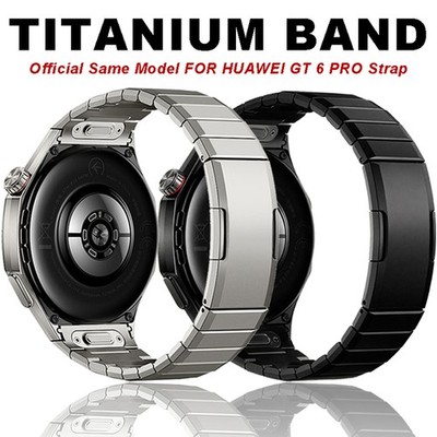 Luxus Titan Quick Fit No Gaps Metall Armband Für Huawei Watch GT 6 Pro 46mm Band