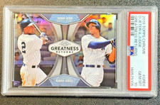 Aaron Judge / Derek Jeter 2019 Topps Chrome Greatness Returns PSA 10 - Yankees