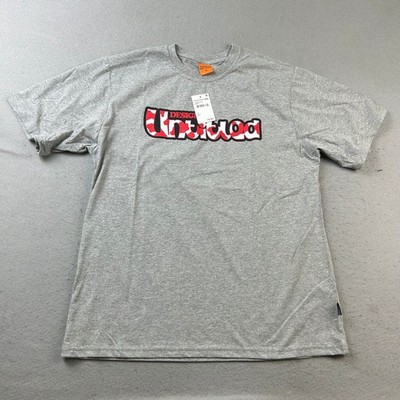 Designs Untitled Shirt Mens Medium Gray Short Sleeves Crew Neck Tee NWT