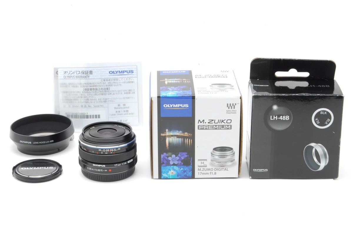 Olympus f/1.8 Camera Lenses 17mm Focal for sale - eBay