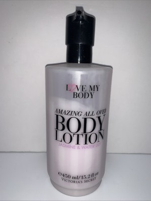 Victoria s Secret LOVE MY BODY Jasmine & Water Lily Body Lotion 15.2 oz/450ml