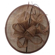 Fascinator Women's Large Headband Clip Hat For Weddings Ladies Day Races Ascot