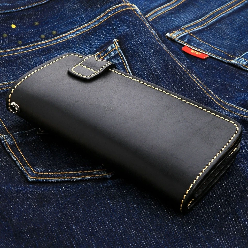 Carteira de motociclista Tribal Star pele de cobra vermelha - Imagem 4 de 4