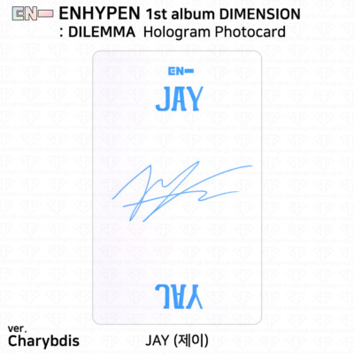 Enhypen 1st Album Dimension : Dilemma Official Photocard Hologram