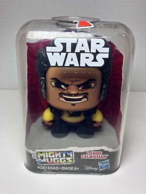 STAR WARS 2017 DISNEY MIGHTY MUGGS LANDO CALRISSIAN FACE CHANGING VINYL FIGURE 