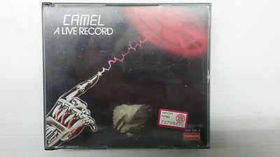 CAMEL A LIVE RECORD BOX DOPPEL CD 