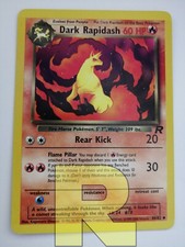 Dark Rapidash ® Rocket 44/82 ® Non Comune ® Pokemon ® Inglese ® EX+