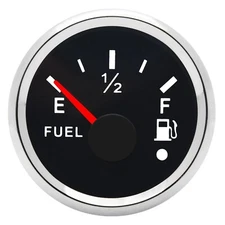 Geloo 52MM Digital Fuel Gauge 240-33ohm Fuel Gauge for Boat Marine Fuel Gauge...