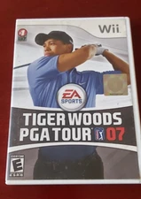 Tiger Woods PGA Golf Tour 08 (Nintendo Wii, 2007) Tested and Works Complete