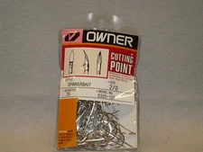 Owner XXX Strong Ni Spinnerbait Hooks, 2/0, 55 pack