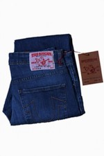 Men's True Religion Slim Stretch Denim Blue Jeans