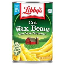 Libby's Tender Cut Young Wax Beans, No.10 Can (14.5 oz, Pack of 12)