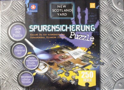 Winning Moves Spiele 80442 Spurensicherung - Puzzle New Scotland Yard