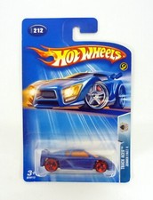 Hot Wheels Zender Fact 4 212 Track Aces Blue Die-cast Car 2004