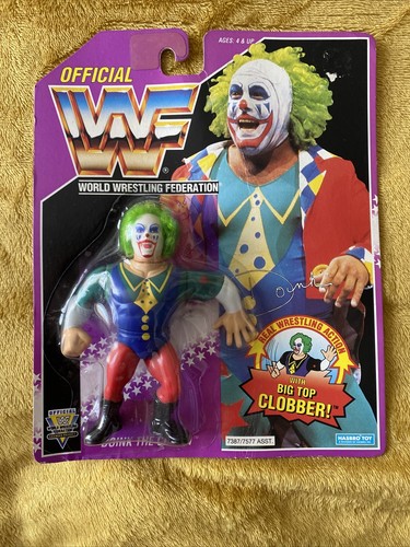 Wwf Hasbro Moc Doink The Clown Series 9...