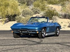 1965 Corvette teal | POSTER 24 X 36 INCH | classic car