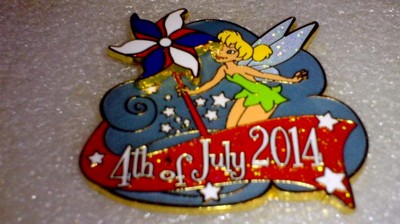 DisneyPin 101922 4th of July 2014 Tinker Bell | eBay