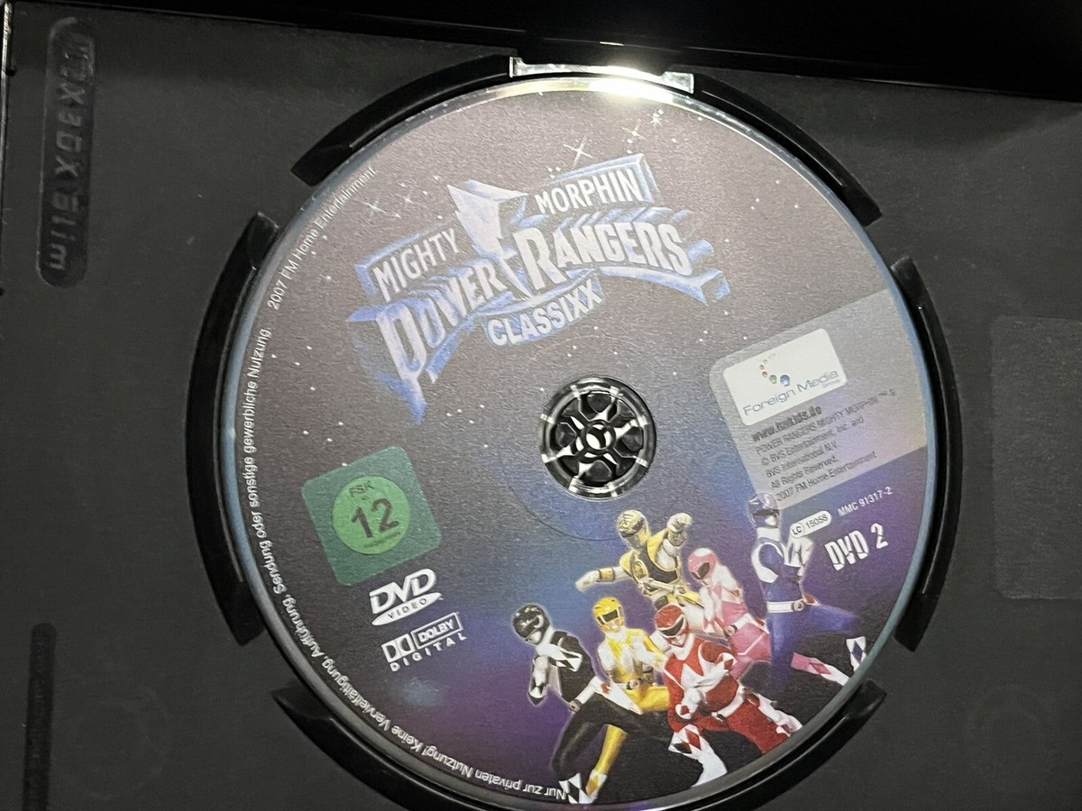 Mighty Morphin Power Rangers ClassiXX (Season 2, 6 discs, 1996
