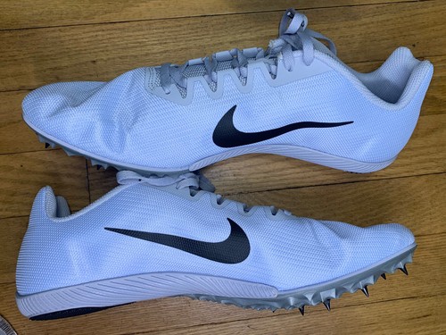 Nike Zoom Rival M Men's Size 13 Track & Field Cleats Racing Shoes Gray - Picture 8 of 12