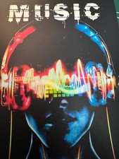 MUSIC TRANCE  FLASHING T SHIRT    SOUND ACTIVATED FLASHING LED PANEL.    8Z