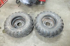 05 Kawasaki KVF 360 C KVF360 Prairie rear back wheels rims and tires