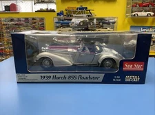 SUN STAR 1939 HORCH 855 ROADSTER  1:18 SCALE NEW