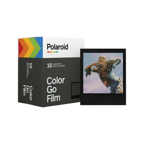 Pellicola a colori Polaroid GO - CONFEZIONE DOPPIA - EDIZIONE TELAIO NERO - Foto 1 di 2