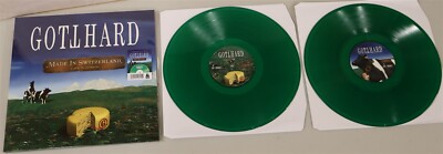 Gotthard Made In Switzerland - Live In Zürich Green Pop Up Vinyl LP Record 