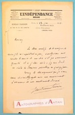 ● L.A.S 1903 Jean Bernard PASSERIEU L'indépendance belge né à Toulouse - lettre