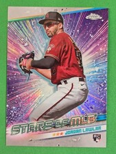 2024 Topps Series 1 Baseball Jordan Lawlar RC Stars of the MLB Chrome CSMLB-4
