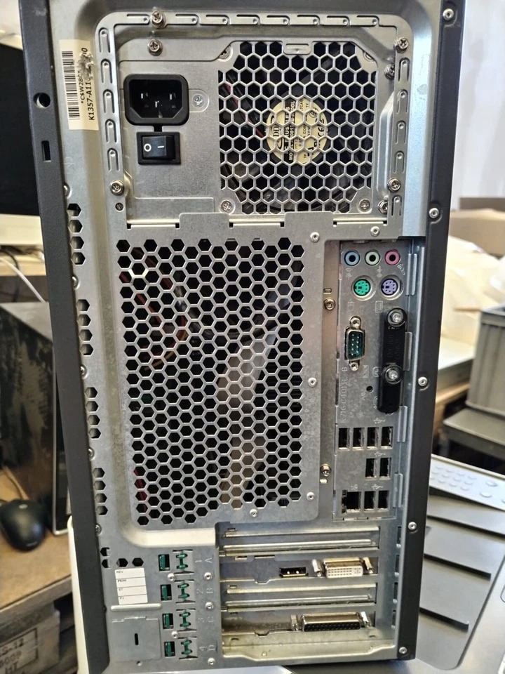 FUJITSU W280 INTEL i7-870 4GB RAM 320GB WINDOWS 7 USATO GARANZIA NVIDIA 1GB - Immagine 2 di 2