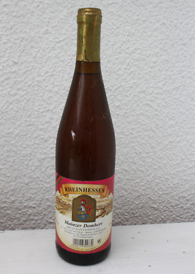 Rheinhessen Mainzer Domherr 2000 Weißwein Wein Flasche Geburtstagsdeko