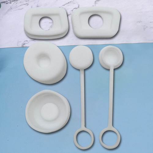 Tappo anti-perdita in silicone per tazza d'acqua da 6 pezzi (bianco)