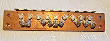 10.5 INCH Ground Bar Heavy Duty 10.5" X 2 X 1/4 Copper Bus Bar WITH CONNECTERS