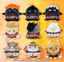 Genuine Haikyuu  Anime Plush Doll Maumet Capsule Toys Puppet Cospaly Cartoon