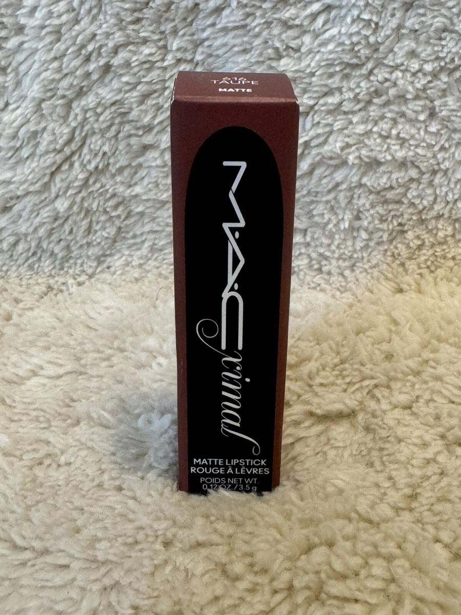 New! MAC Macximal Matte Lipstick 616 TAUPE Full Size BNIB | eBay