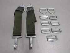 US Military Parachute Harness Hardware - Snap Hooks V Rings Adjustable Adapters