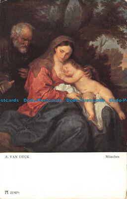 R115175 A. Van Dyck. Ruhe während des Fluges. F. A. Ackermann